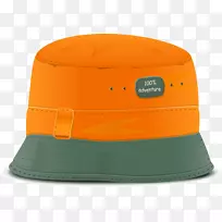 帽子帽黄橙色帽子