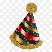 圣诞装饰品新年剪贴画-圣诞帽