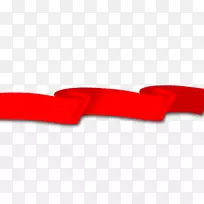 红角字体-红丝带