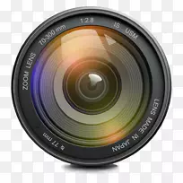 佳能EF镜头安装照相机镜头摄影.单反相机