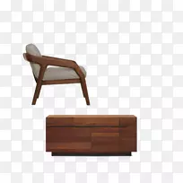 Eames躺椅家具沙发垫软皮沙发