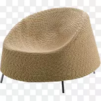 椅子柳条帽-创意沙发