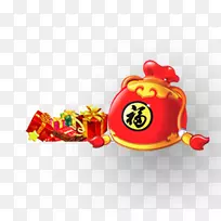 幸福彩神壁纸-卡通礼品每个孩子组合