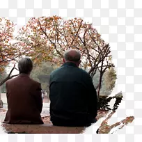 老年儿童快乐背景