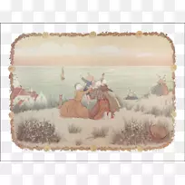 很久以前的鹅妈妈小歌：更古老的童谣插画-卡通儿童