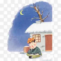“论语”三字经典插图读雪