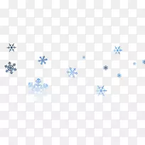 蓝色地热能雪-蓝色新雪