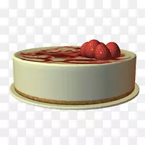芝士蛋糕慕斯巴伐利亚奶油玉米饼草莓蛋糕