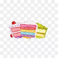 彩虹曲奇蛋糕面包店-蛋糕