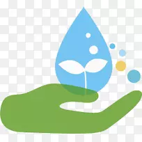 水资源剪贴画-保护水资源