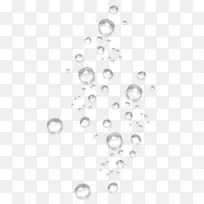 气泡滴水夹艺术-水，材料