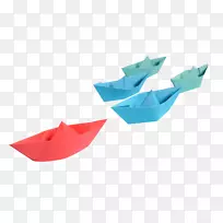 纸制水船.彩色纸船，免费垫子
