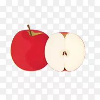 苹果脆食健康红苹果