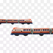 铁路单轨运输快速运输铁路车辆轻轨模型