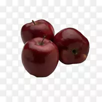苹果红美味剪贴画-红苹果创意