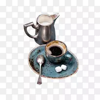 土耳其咖啡浓缩咖啡拿铁爱尔兰咖啡一壶咖啡牛奶