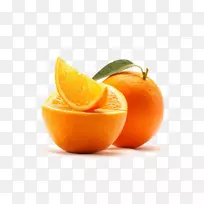果汁，橙子，精油，橘子，薄荷.新鲜橙子