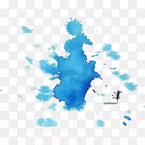香港画省-天津水墨图