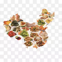 菜系包子生尖满头粤菜-各式烹饪图