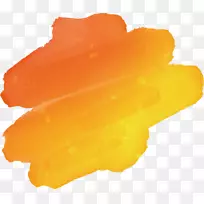橙色笔刷计算机文件-橙色梯度刷