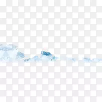 北极水天空壁纸-冰