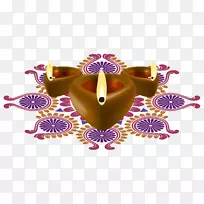 Diwali diya剪贴画-Diwali PNG透明图像