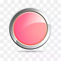 圆欧式盘梯度标签纹理粉红圆