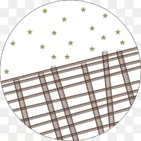 线-星装饰线设计圆形