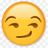 表情微笑眨眼笑脸