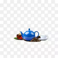 伯爵灰色茶咖啡Wagh Bakri茶廊茶壶-茶具