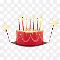 生日蛋糕馅饼结婚蛋糕-卡通彩绘蛋糕