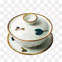 功夫茶道瓷菜杯茶具