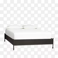 床头柜床架平台床卧室-家庭模型
