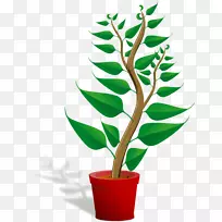 植物免费内容剪辑艺术-卡通植物
