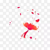 下载花瓣-红莲装饰图案