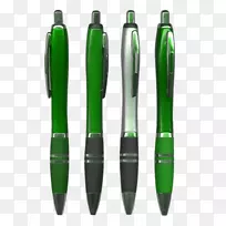 金属笔.绿色金属圆珠笔