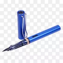 钢笔蓝色墨水-蓝色钢笔