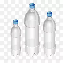 塑料瓶水瓶夹艺术矿泉水瓶