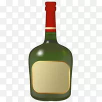 威士忌蒸馏饮料酒啤酒汽水饮料绿色酒瓶
