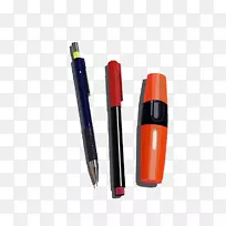 笔、笔记本笔和铅笔盒.艺术笔
