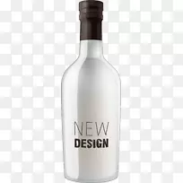 瓶子图形设计.透明瓶装饰图案