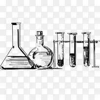 科学生物学数学实验室绘图化学试验瓶