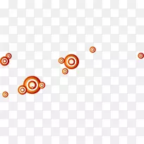 橙色下载-浮动圈