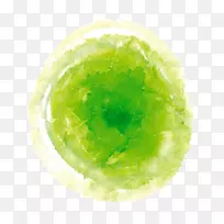 绿色油墨广告-绿色墨水圈