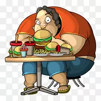 肥胖饮食说明-肥胖男性