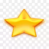 明星黄色电脑图标剪贴画-明星，明星装饰，淘宝材料