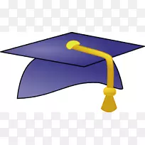毕业典礼免费内容剪贴画-毕业帽