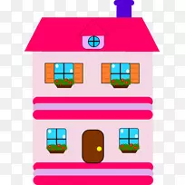 玩具屋剪贴画-玩具娃娃剪贴画