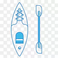 划艇桨简单笔