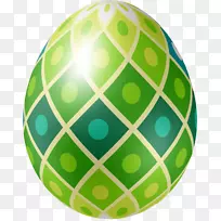 复活节彩蛋图-绿点彩蛋